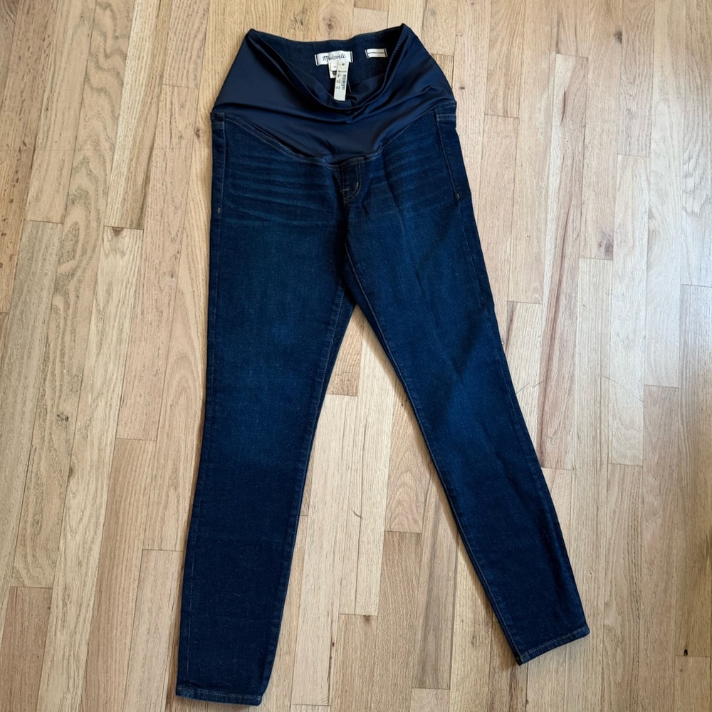 NWT Madewell Maternity Blue Skinny Jeans